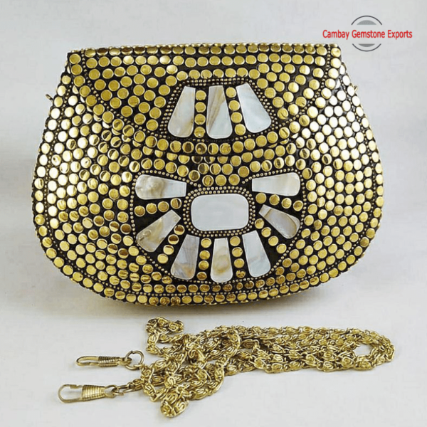 Brass Fancy Designs Purse #19