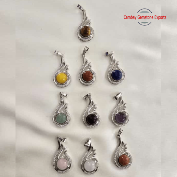 Gemstone Mix Pendants #2