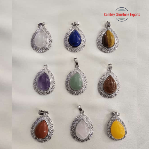 Gemstone Mix Pendants #6