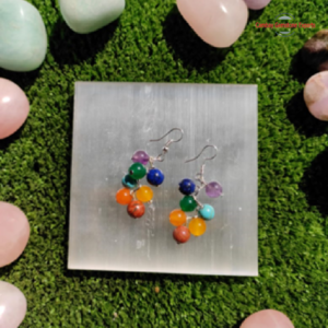 Gemstone Multi Color Beads Earrings