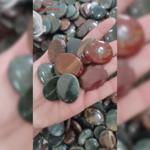 Mixed Oval Blood Worry Stone