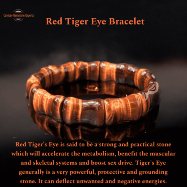 Red Tiger Eye Bracelets