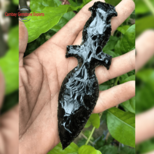 Black Obsidian Arrowhead