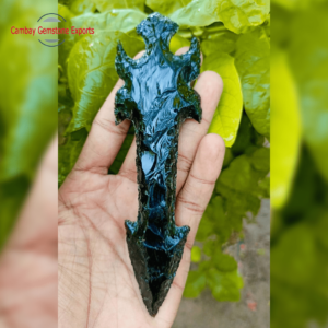 Black Obsidian Arrowhead