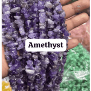 Amethyst 33" Chips Necklaces