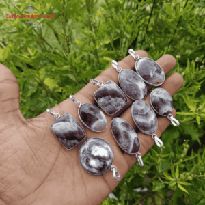 Oxidised Cabochons Pendants