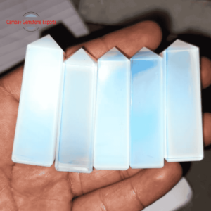 Opalite 2" Obelisk Tower