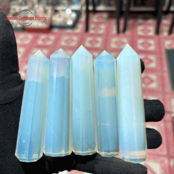 Opalite 4" Obelisk Tower