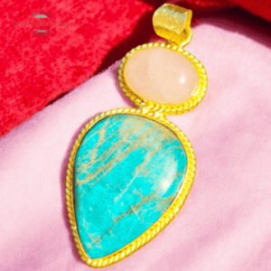 Turquoise Double Gems Stone