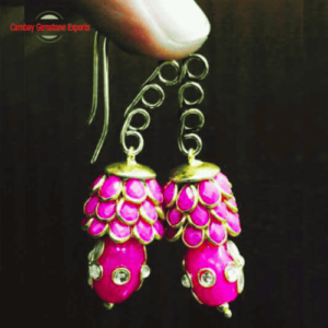 Agate Beads Earrings #12