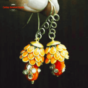 Agate Beads Earrings #11