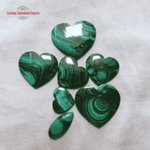 Green Chrysocolla Premium Stones Hearts