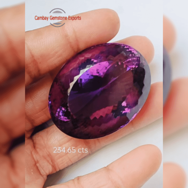 Natural Amethyst Cut Stone – 234.65 Carats