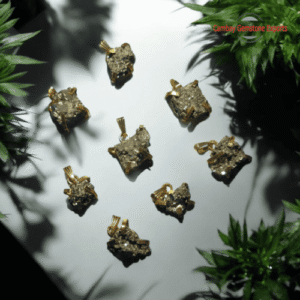 Natural Pyrite Stone Pendant