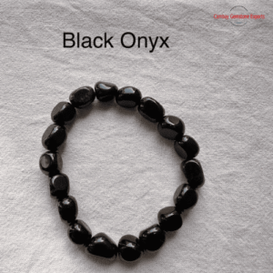 Black Onyx Tumbled Stone Bracelets