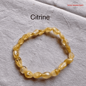 Citrine Tumbled Stone Bracelets