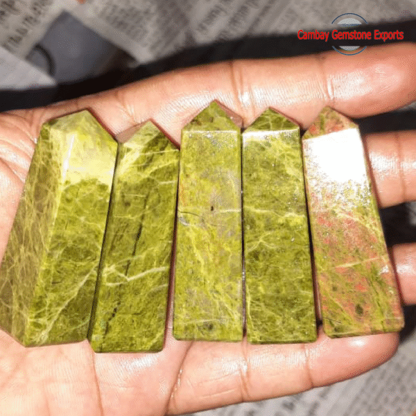 2″ GEMSTONE OBELISK TOWER