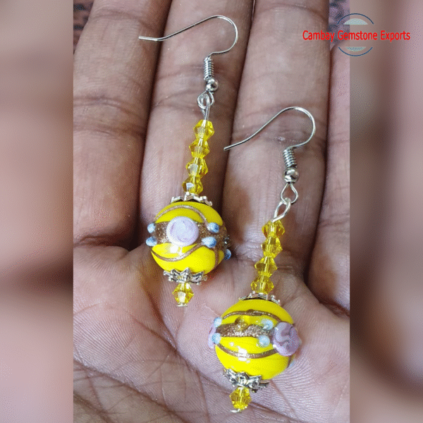 GLASS BEADS EARRINGS