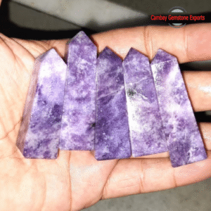 Natural Amethyst Gemstone Tower Healing For Power Energy