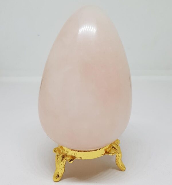 IMG-20220603-WA0065.jpg Natural Rose Quartz Gemstone Egg AAA Quality Handmade Gemstone Egg