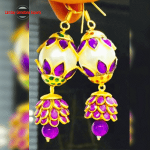 Agate Beads Earrings #26