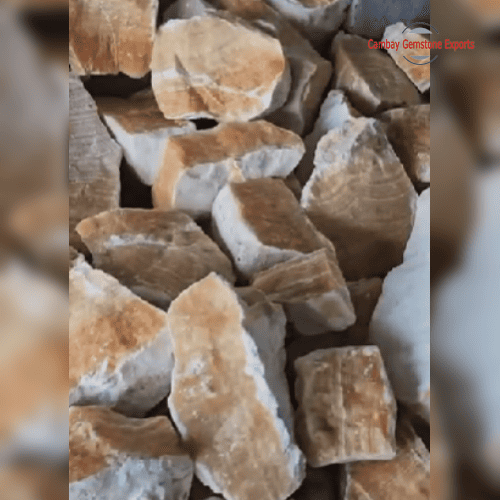 Yellow Calcite Raw Stones