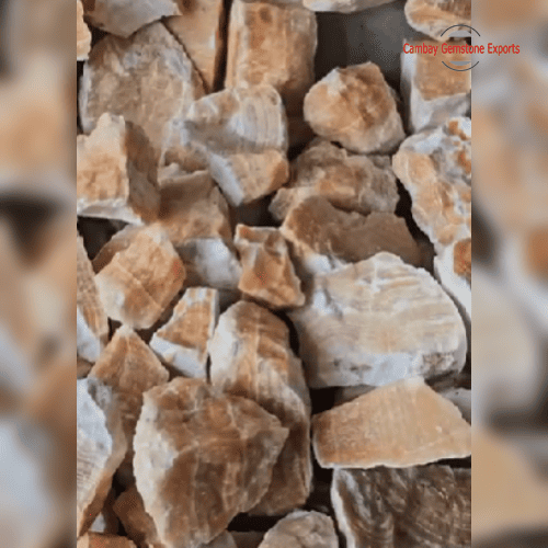 Yellow Calcite Raw Stones