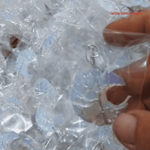 Moon Wrap Opalite Pendants