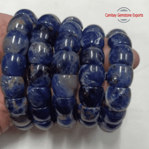 Lapis Faceted Gemstone Bracelets