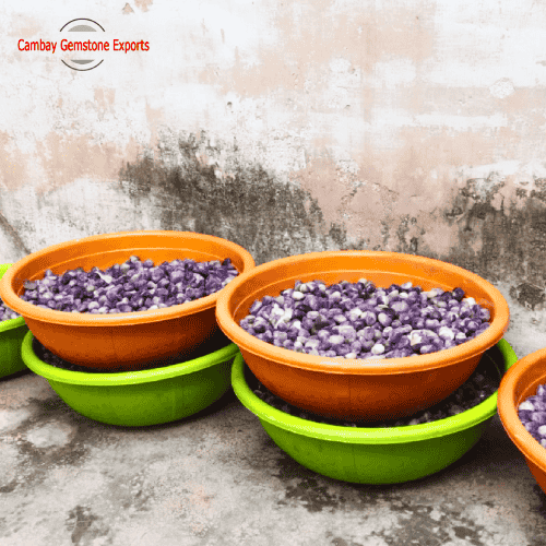 Amethyst Tumbled Stones