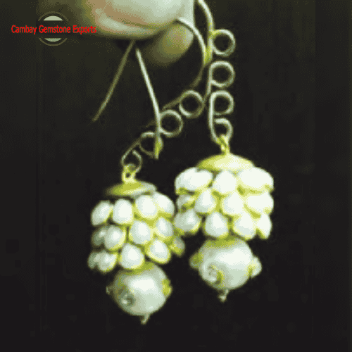 Agate Beads Earrings #19