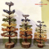 7 Chakra Agate Stone Bonsai Tree