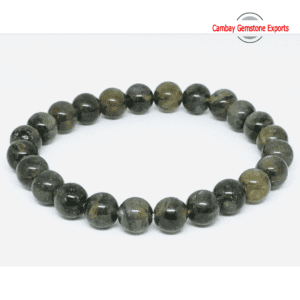 Natural Labradorite Gemstone Bracelet Unique Blue Fire Gemstone Bracelet