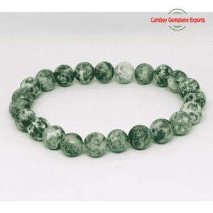 Natural Green Jasper Gemstone Bracelet Unique Handmade Polished Gemstone Bracelet