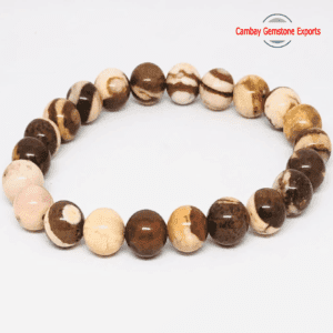 Natural Brown Jasper Gemstone Bracelet Unique Jewellry Gemstone Bracelet