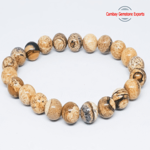 Natural Brown Jasper Gemstone Bracelet Unique Jewellry Gemstone Bracelet
