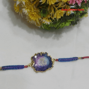 Natural Solar Agate Gemstone Bracelet Handmade Gemstone Bracelet Christmas Gift