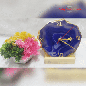 WALL AGATE CLOCK