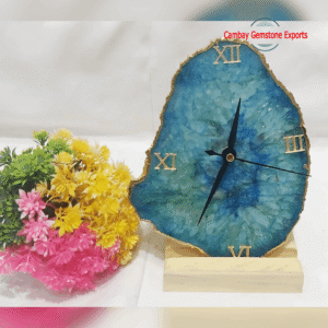 WALL AGATE CLOCK