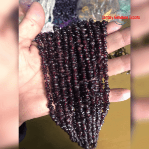 NATURAL GARNET GEMSTONE BEADS