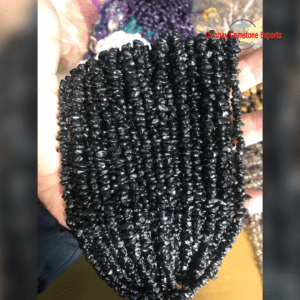 Top Quality Uncut Obsidian Gemstone Uncut Beads Handmade Jewelry Beads