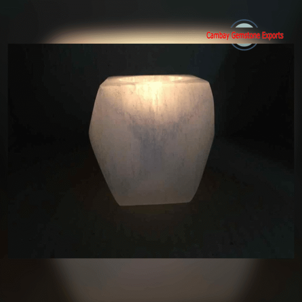 SELENITE HOLDER LAMPS