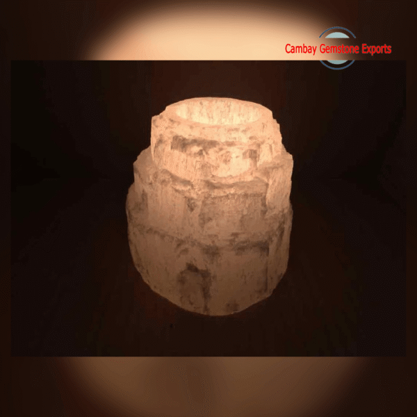 SELENITE HOLDER LAMPS