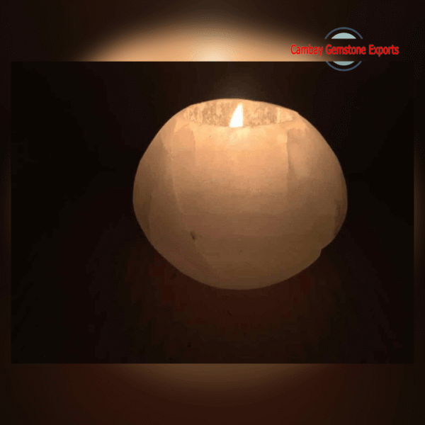 SELENITE HOLDER LAMPS