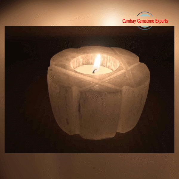 SELENITE HOLDER LAMPS