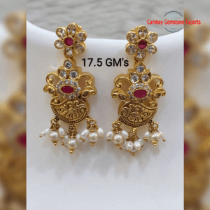 Amazing Peacock Gold Plated Long Earring Love and Friends Ship Earring