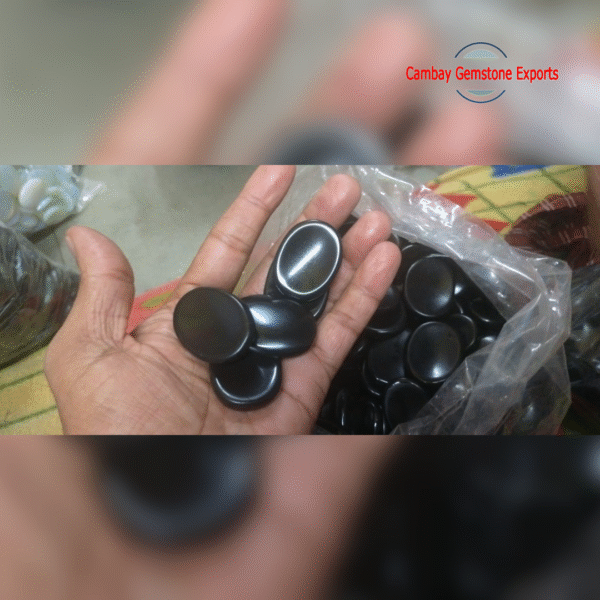 New-Project-2023-04-16T162919.858.png Natural Black Obsidian Thumbstone Gemstone Healing For Energy Thumbstone Loose Gemstone