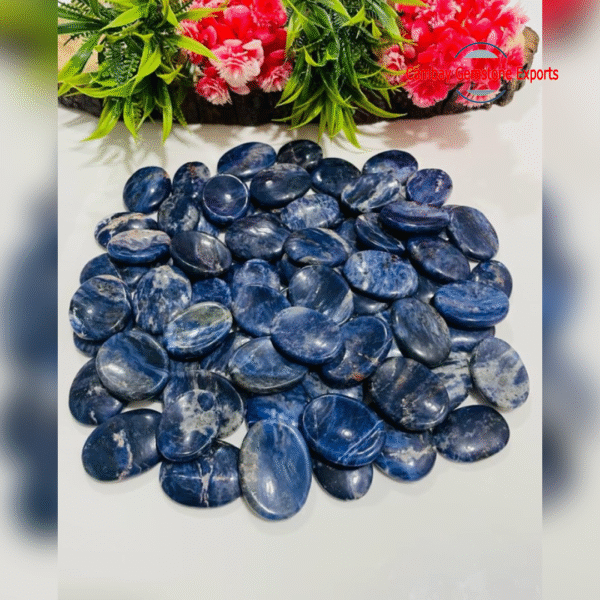 New-Project-2023-04-16T163517.292.png Natural Sodalite Thumbstone Gemstone Handmade Thumbstone Jewelry's Gemstone Gift For Everyone
