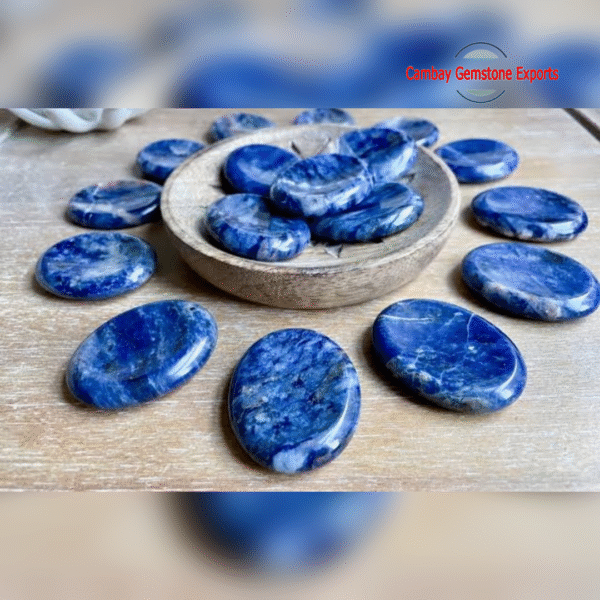New-Project-2023-04-16T163605.717.png Natural Sodalite Thumbstone Gemstone Handmade Thumbstone Jewelry's Gemstone Gift For Everyone
