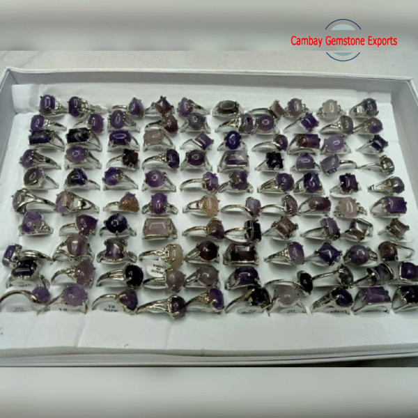 Natural Amethyst gemstone Ring 925 Sterling Silver Ring All Size Available